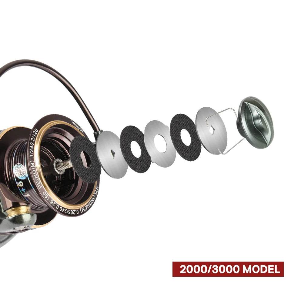 TSURINOYA JAGUAR Spinning Reel – Ultra-Light Performance - Fish & Cheaps | Fishing & Outdoor Gear