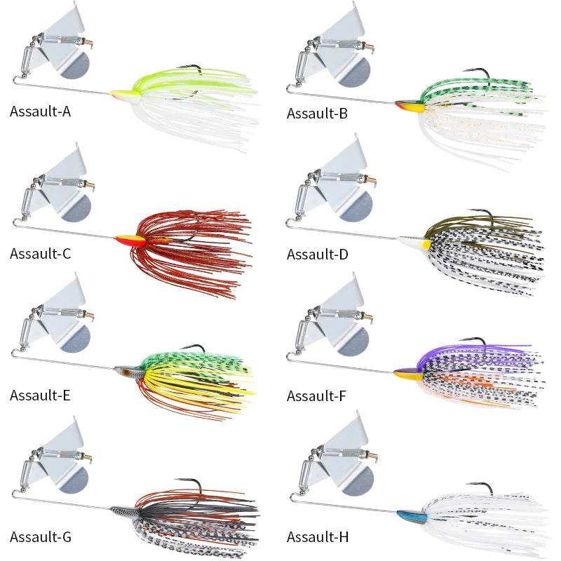 TSURINOYA ASSAULT Buzzbait Spinner Lure - Fish & Cheaps | Fishing & Outdoor Gear