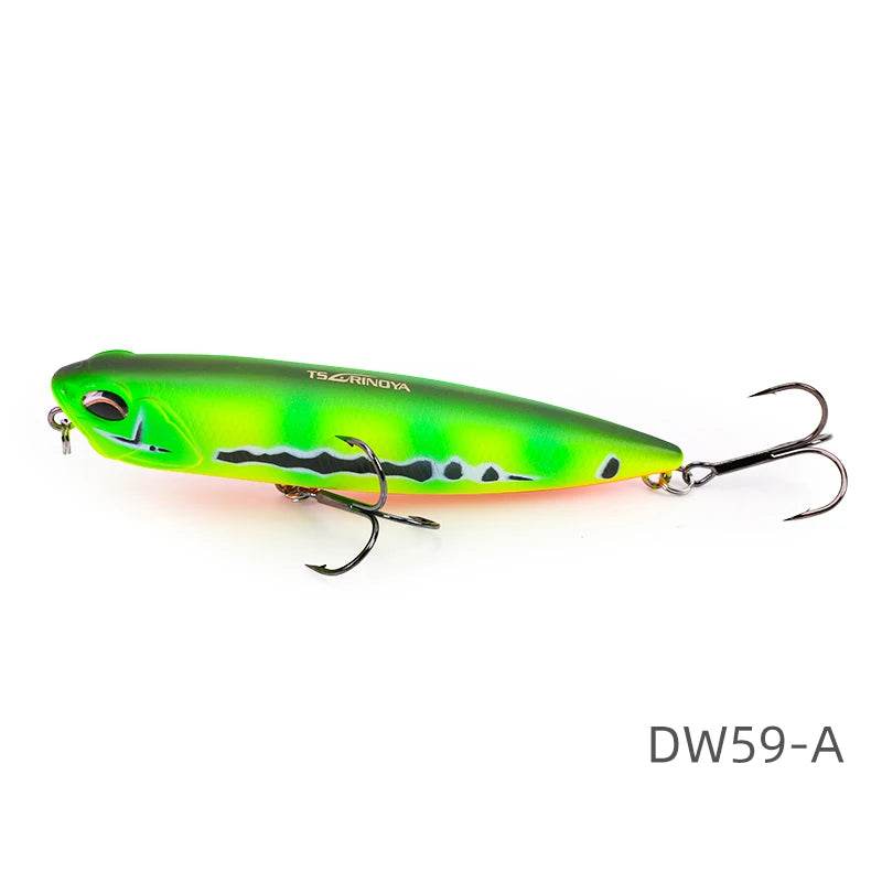 TSURINOYA DW59 Floating Pencil – Topwater Precision - Fish & Cheaps | Fishing & Outdoor Gear