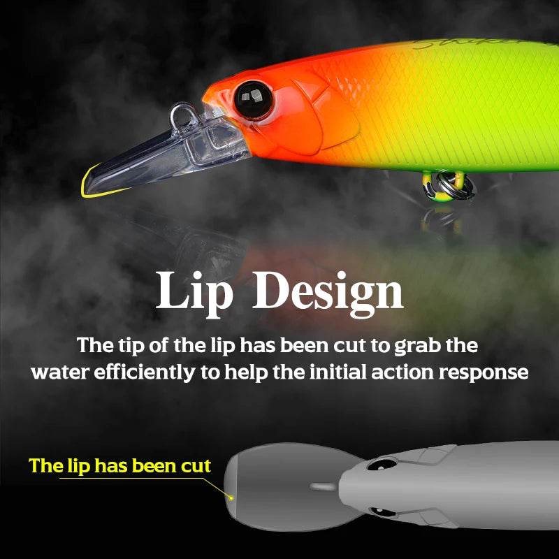 TSURINOYA 90S Heavy Minnow Sinking Lure - Fish & Cheaps | Fishing & Outdoor Gear
